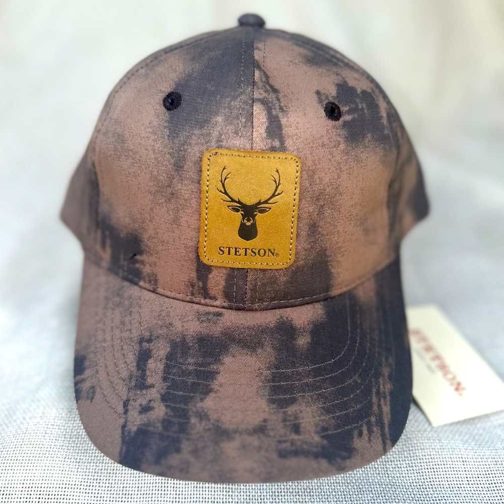 Stetson Distress Camo Ballcap